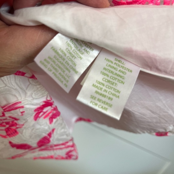 Lilly Pulitzer Sienna Dress Resort White Caliente - Picture 6 of 11